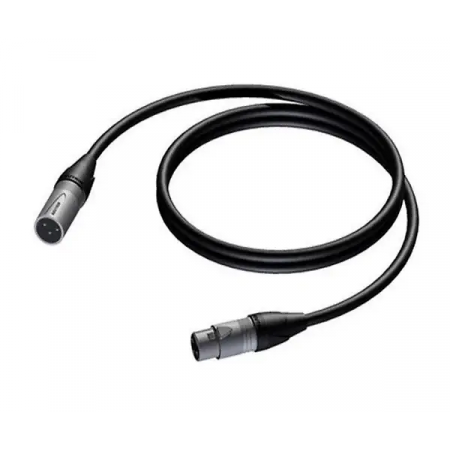 Балансный кабель PROCAST cable XLR(m)/XLR(f).1 (XLR(m)/XLR(f).1) черный