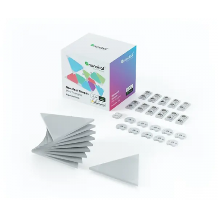 Дополнительные панели Nanoleaf Shapes Mini Triangles Expansion Packs NL48-1001TW-10PK (NL48-1001TW-10PK) белый