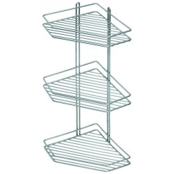 Полка угловая Аквалиния X-004 (4680018341188) хром Полка угловая Аквалиния X-004 (4680018341188) хром