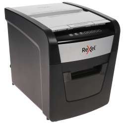 Шредер Rexel Optimum AutoFeed+ 50X черно-серый
