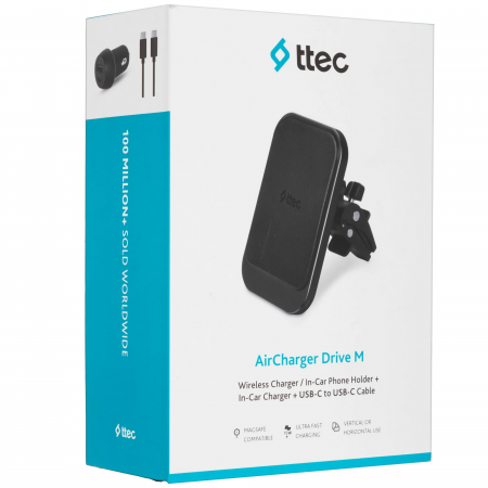 Автомобильное зарядное устройство ttec 2KS18 черный