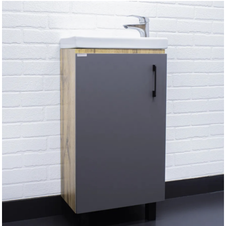 Тумба под раковину SANITEСO Янтарь 45 (FOSTER45GD-01) (БЕЗ РАКОВИНЫ) крафт лофт