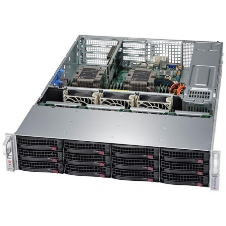 Сервер 2U Rack Supermicro SYS-6029P-TR (SYS6029PTR6240) серый