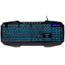 Клавиатура проводная Crown CMKG-401 черный