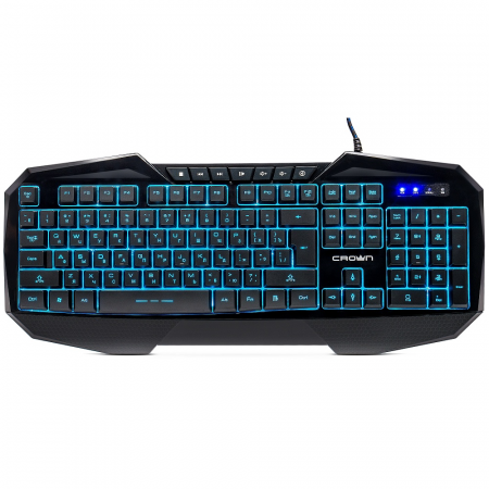 Клавиатура проводная Crown CMKG-401 черный