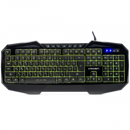 Клавиатура проводная Crown CMKG-401 черный