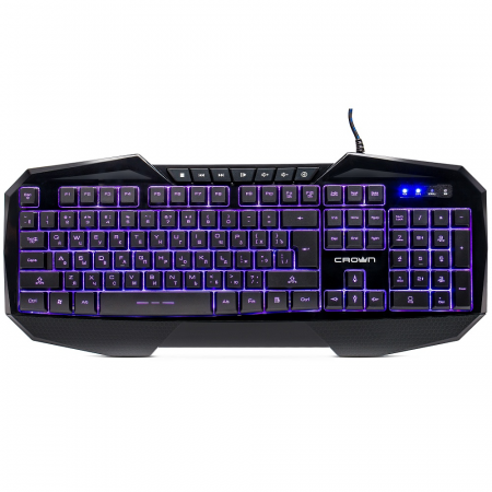 Клавиатура проводная Crown CMKG-401 черный