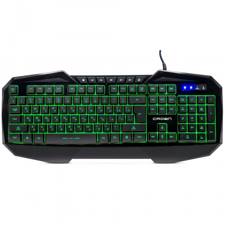 Клавиатура проводная Crown CMKG-401 черный