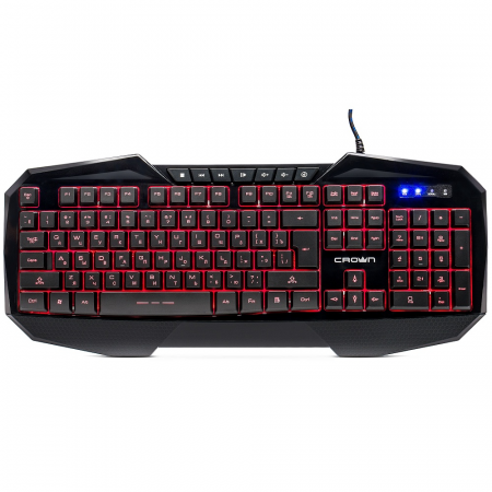 Клавиатура проводная Crown CMKG-401 черный