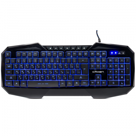 Клавиатура проводная Crown CMKG-401 черный