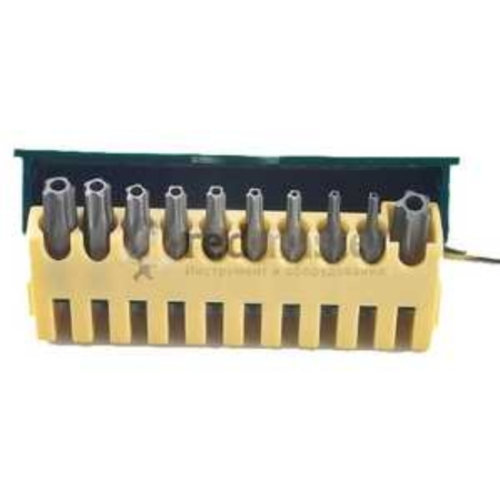 Набор инструментов FORCE TORX 21013 T желтый