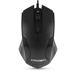 Мышь проводная Crown CMM-100 черный