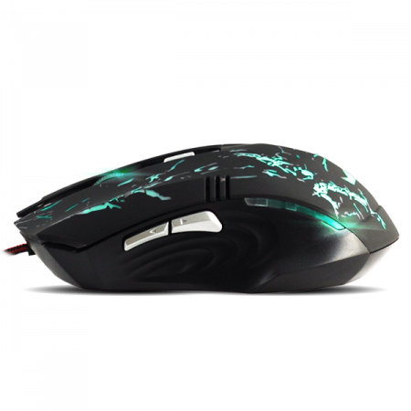 Мышь проводная Crown CMXG-600 черный