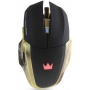 Мышь беспроводная Crown CMXG-605 черный