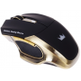 Мышь беспроводная Crown CMXG-605 черный