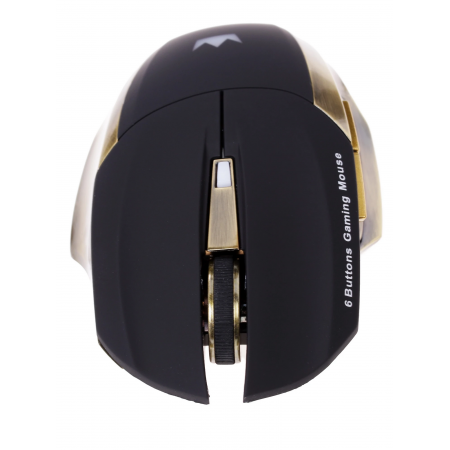 Мышь беспроводная Crown CMXG-605 черный