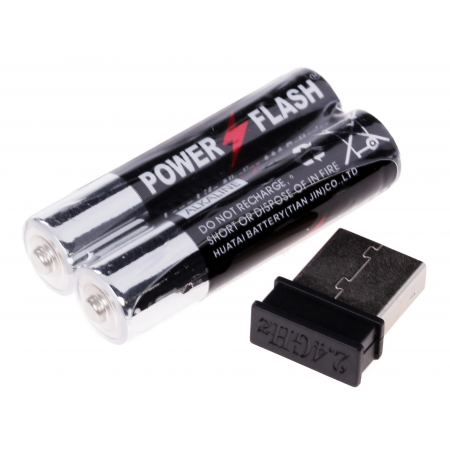 Мышь беспроводная Crown CMXG-605 черный