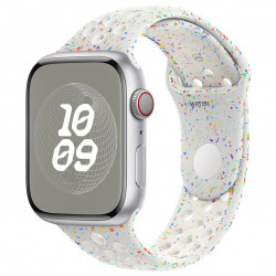 Ремешок Apple Watch Nike Sport Band (MYJM3ZM/A) 42mm S/M чистый платинум