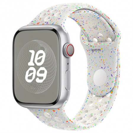 Ремешок Apple Watch Nike Sport Band (MYJM3ZM/A) 42mm S/M чистый платинум