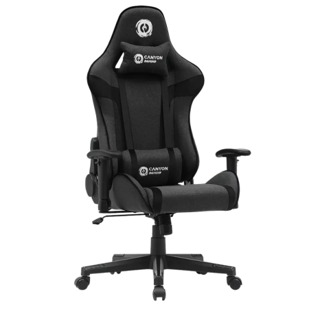 Кресло игровое Canyon Crest FCH01 (CNS-FCH01) серо-черный