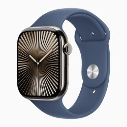 Ремешок Apple Watch Sport Band Watch (MXLV3ZM/A) 46mm S/M синий