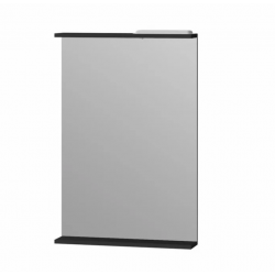 Зеркало интерьерное ЮВЕНТА BrМ-55 (BrМ-55Ch) черный