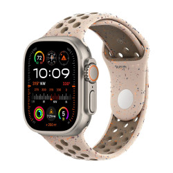 Ремешок Apple Watch Nike Sport Band (MYL83ZM/A) 46 mm S/M светло-коричневый