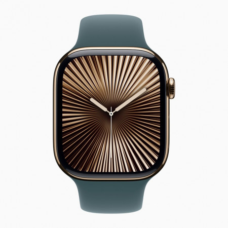 Ремешок Apple Watch Sport Band (MXLQ3ZM/A) 46mm S/M зеленый