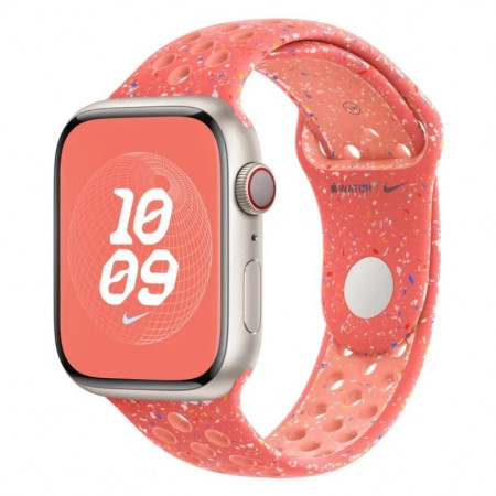Ремешок Apple Watch Nike Sport Band (MYLF3ZM/A) 46 mm S/M магический уголь