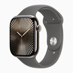 Ремешок Apple Watch Sport Band (MXLX3ZM/A) 46mm S/M серый