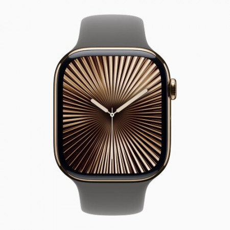 Ремешок Apple Watch Sport Band (MXLX3ZM/A) 46mm S/M серый