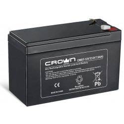 Аккумуляторная батарея для ИБП CROWN CBT-12-7.2 черный
