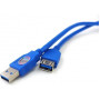 Кабель USB 3.0 - 3.0 ViTi U3AMAF (VT-1434) 5м синий