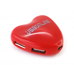 Док-станция VITI USBONLINE PP0032 красный