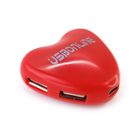 Док-станция VITI USBONLINE PP0032 красный
