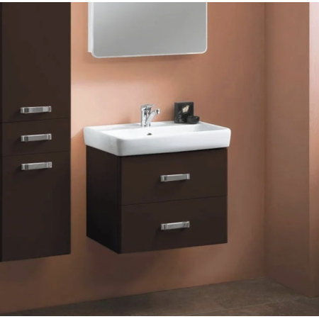 Тумба под раковину AQUATON АРИЯ 50М (1A140001AA430) (БЕЗ РАКОВИНЫ) темно-коричневая