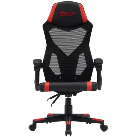 Кресло игровое Canyon Flow MCH01 (CNE-MCH01R) черно-красный
