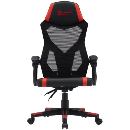 Кресло игровое Canyon Flow MCH01 (CNE-MCH01R) черно-красный