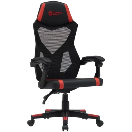 Кресло игровое Canyon Flow MCH01 (CNE-MCH01R) черно-красный