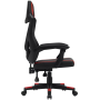 Кресло игровое Canyon Flow MCH01 (CNE-MCH01R) черно-красный