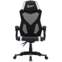 Кресло игровое Canyon Flow MCH01 (CNE-MCH01W) черно-белый