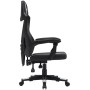 Кресло игровое Canyon Flow MCH01 (CNE-MCH01W) черно-белый