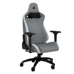 Кресло игровое Corsair TC200 Fabric (CF-9010048-WW) серо-белый