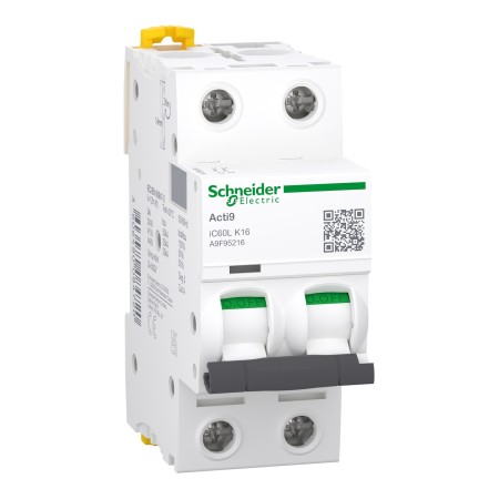 Автоматический выключатель Schneider Electric A9F95216 16 A белый