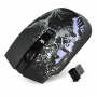 Мышь беспроводная Crown CMM-930W черный