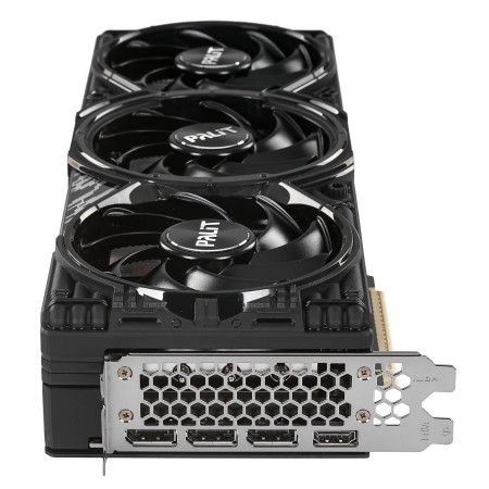 Видеокарта Palit GeForce RTX 5080 GamingPro OC (NE75080S19T2-GB2031A) 16 Гб черный