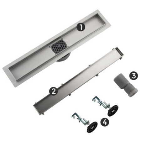 Трап для душа Gappo G87007-4 хром