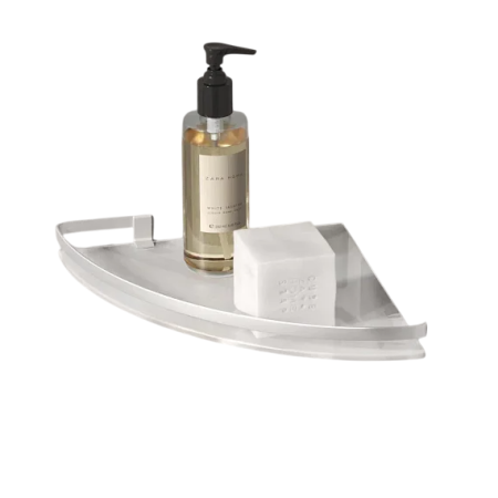 Полка в ванную угловая AM.PM Sense L A7456100 серебристый