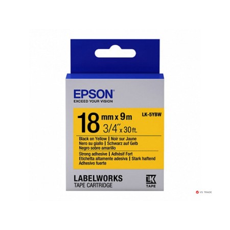 Лента переноса Epson LK-5YBW (C53S655010) черный