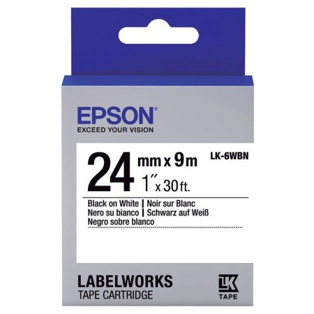 Лента переноса Epson LK-6WBN (C53S656006) белый